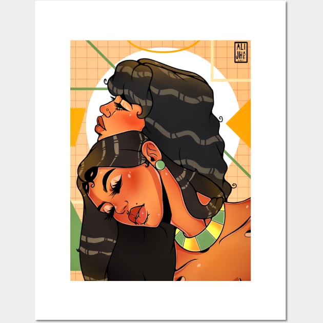 Gemini Wall Art by AlijhaeArts